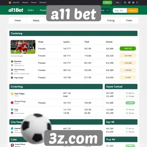 Recursos e funcionalidades do site a11 bet